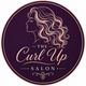 The Curl Up Salon sample logo